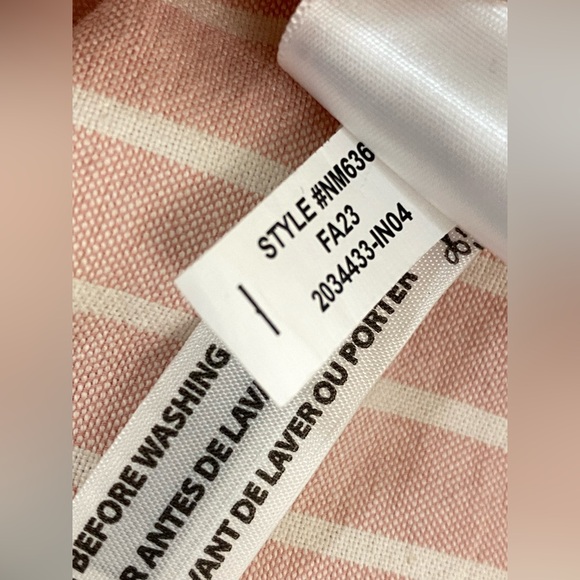 MADEWELL Oversized Signature Oxford Crop Shirt - Dusty Rose - Picture 11 of 11